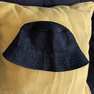 Black Fendi Bucket Hat